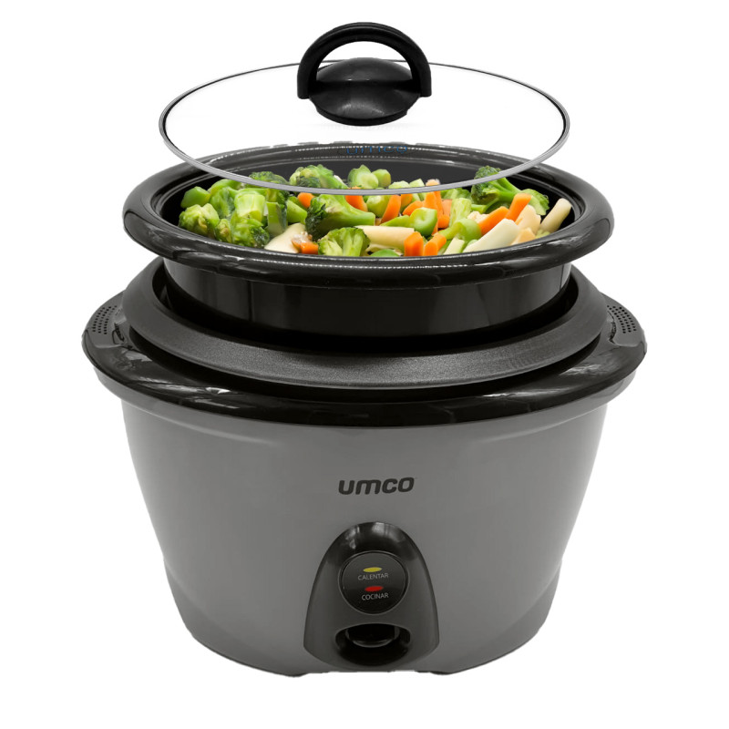 ARROCERA C/VAPORERA 1.8LT GRIS 0649 - UMCO