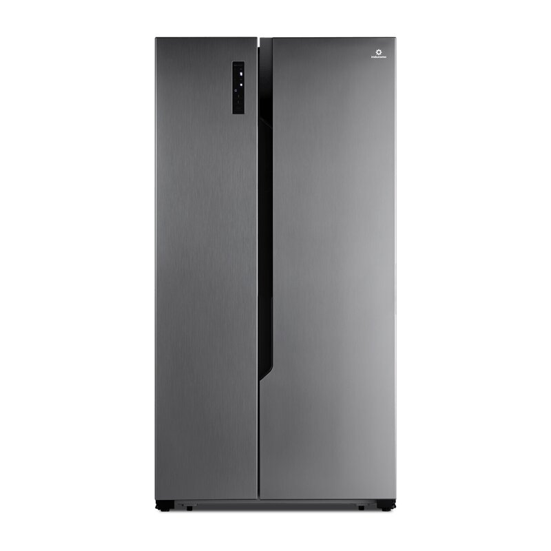 REFRIGERADORA SIDE BY SIDE INVERT 566LT LAMINA ANNTIHUELLA 73X98X189 CROMA - INDURAMA