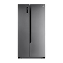 REFRIGERADORA SIDE BY SIDE INVERT 566LT LAMINA ANNTIHUELLA 73X98X189 CROMA - INDURAMA