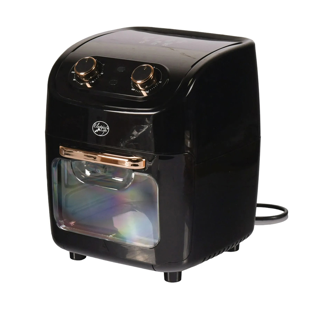 FREIDORA DE AIRE 12LT 1700W 120V MANUAL NEGRO ELECTRIC LIFE