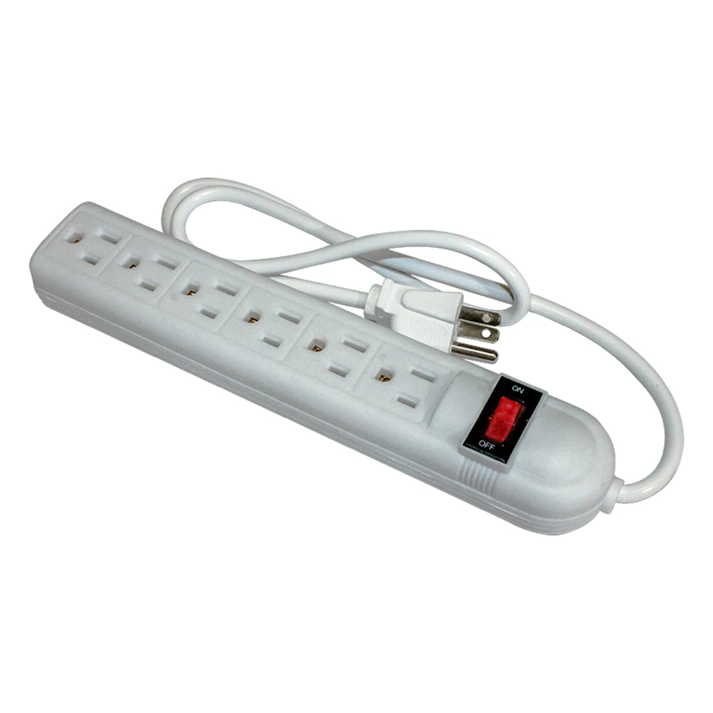 REGLETA 6 TOMAS 110V 60HZ  BP