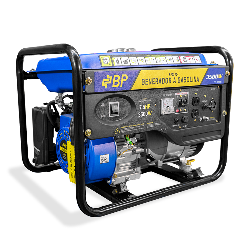 GENERADOR A GASOLINA 3500W 4T 2 SALIDAS 110V/1 220V BP