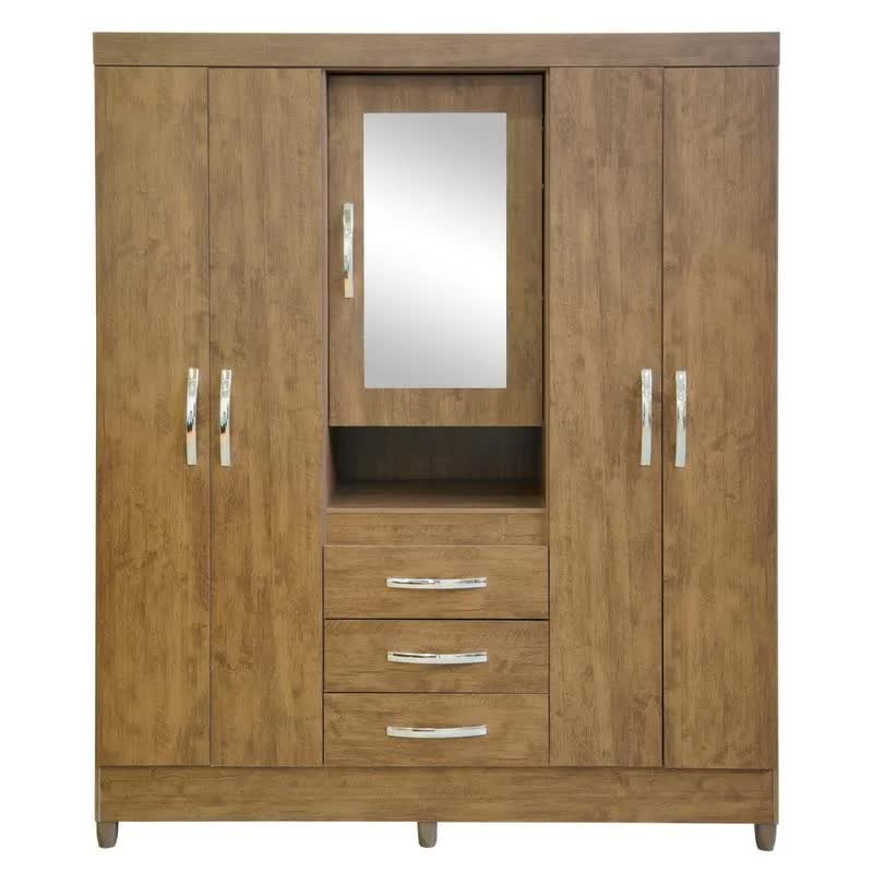 ARMARIO MD PERU C ESPEJO Y PATAS -EL BOSQUE SA