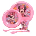 JUGUETE VAJILLA INFANTIL MINNIE MOUSE SPRING LOOK 5PZA