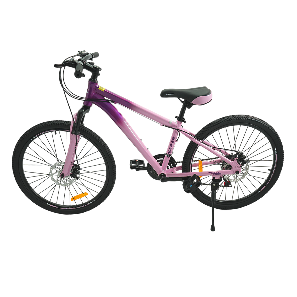 BICICLETA SNAP ARO 24 MORADO/ROSA -GTI
