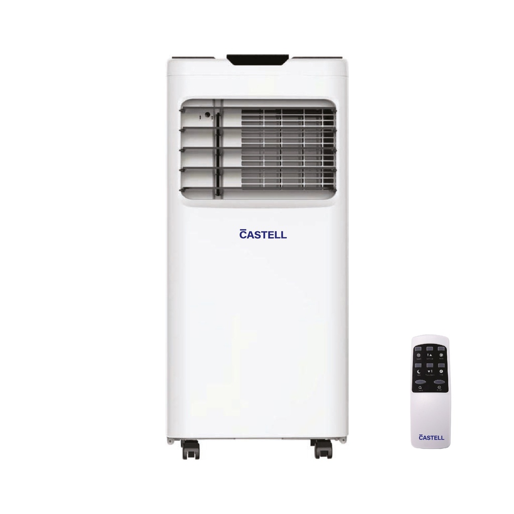 AIRE ACONDICIONADO PORTATIL 12000BTU 110V 1082W ALTA EFICIENCIA  BLANCO/-CASTELL