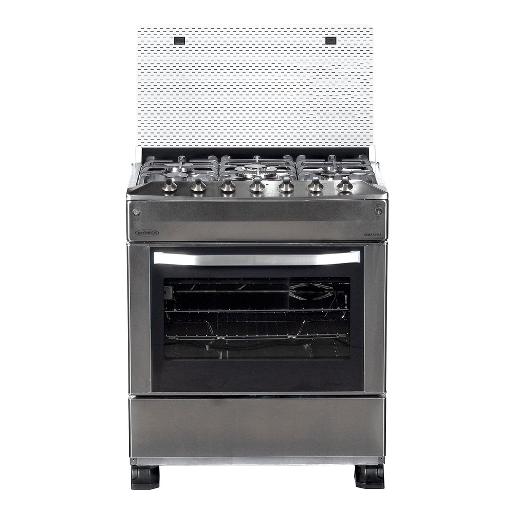 COCINA DE 5Q TABLERO DE ACERO GRIS-CONTINENTAL