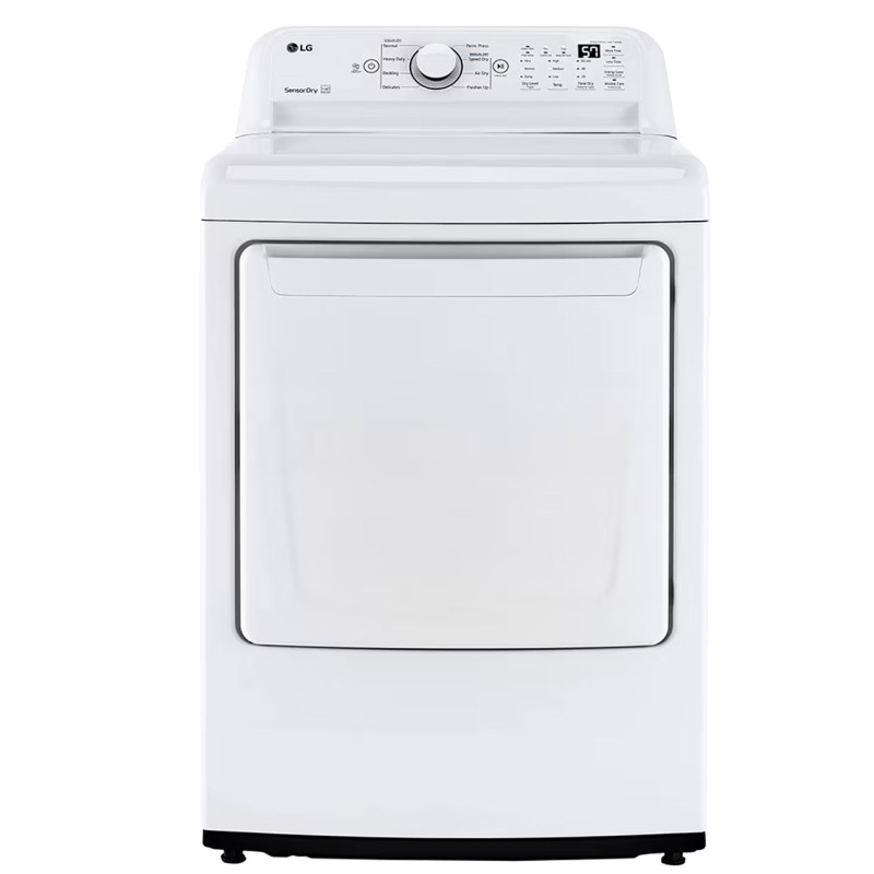 SECADORA A GAS CARGA FRONTAL 25KG 8 SICLO DE SECADO  BLANCO/-LG