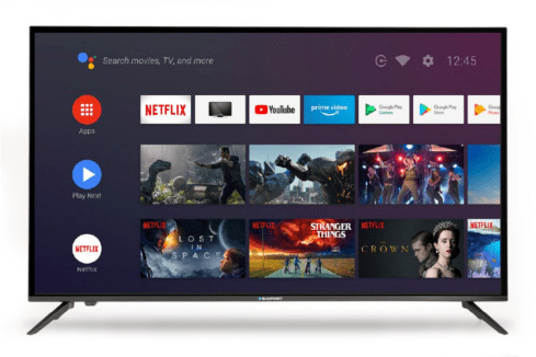 TELEVISOR HD SMART 32" GOOGLE TV NEGRO/-BLAUPUNKT