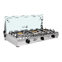 COCINETA A GAS POMPEYA 3Q TAPA VIDRIO -KOMBO