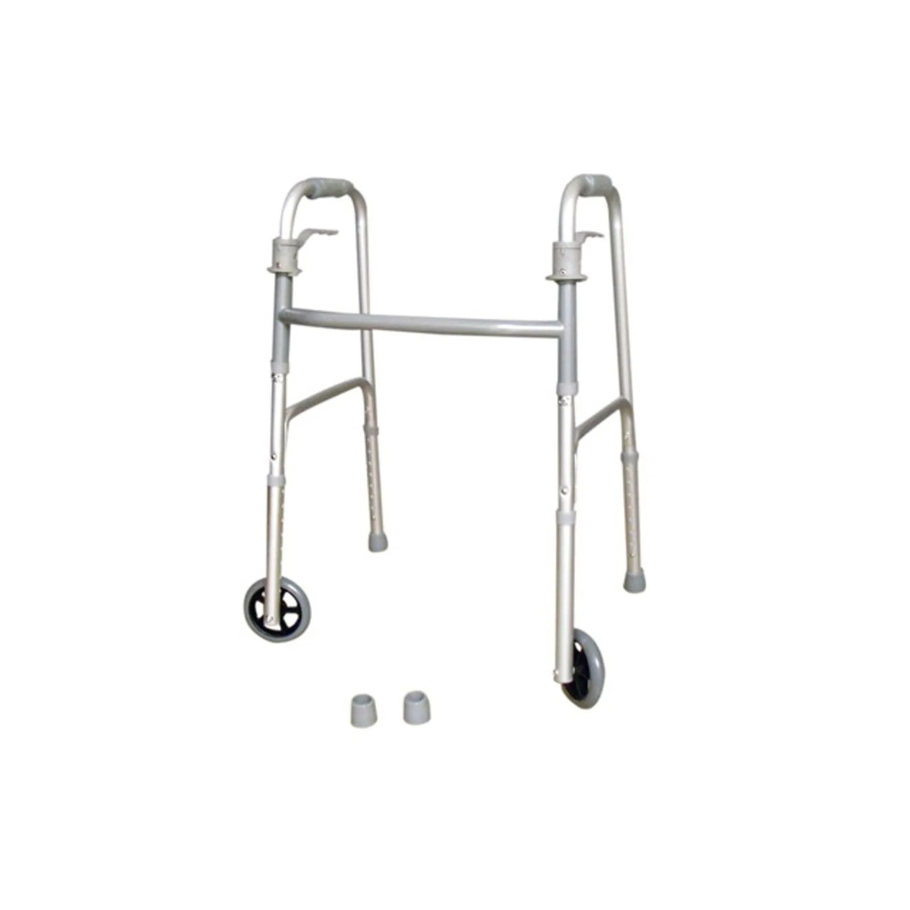 CAMINADOR PLEGABLE CON RUEDAS - ALESSA