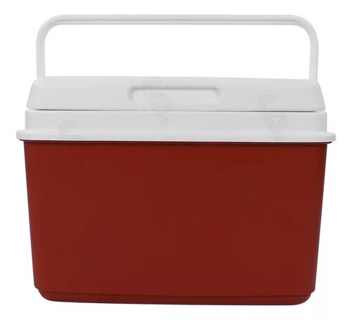 HIELERA FAMILIAR 10LT ROJO