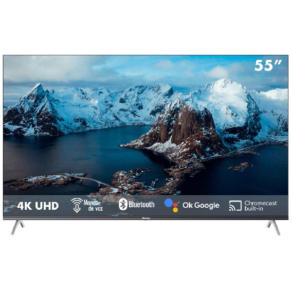 TELEVISOR UHD 4K 55" GOOGLE TV NEGRO/-RIVIERA
