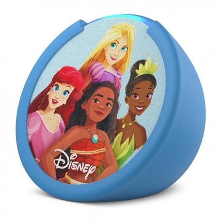 PARLANTE AMAZON INTELIGENTE COMPACTO BT DISNEY PRINCESS AZUL/-AMAZON