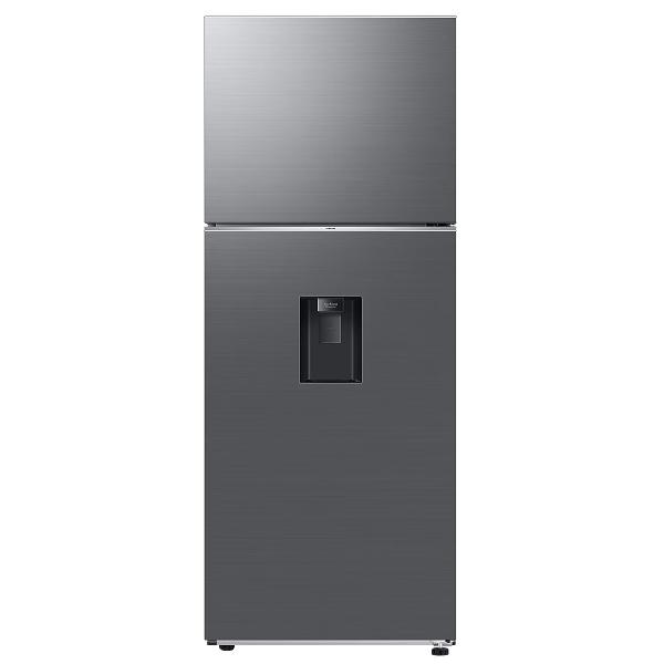 REFRIGERADORA 410LT INVERTER CON DISPENSADOR TOP FREEZ 67.5X70X178.5CM GRIS/-SAMSUNG