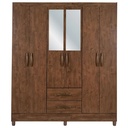 ARMARIO PANAMA CON ESPEJO Y PATA 953331+520.50.084 -EL BOSQUE