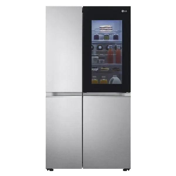 REFRIGERADORA SIDE DY PLATINIUM 649LT INVERTWER SILVER -LG