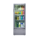 VITRINA REFRIGERADORA 215LT NO FROST VIDRIO PANORAMICO 0 A -7.2ºC 54.5X54X141.5CM BLANCO/-INDURAMA