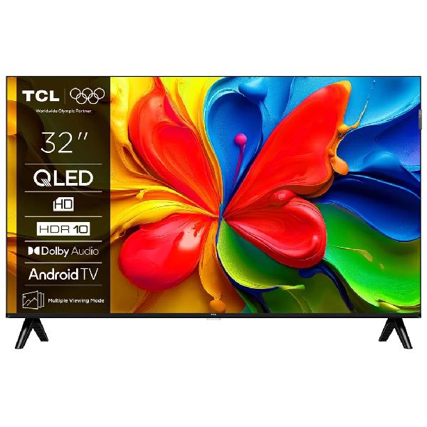 TELEVISOR SMART FHD QLED 32" GOOGLE TV NEGRO/-TCL