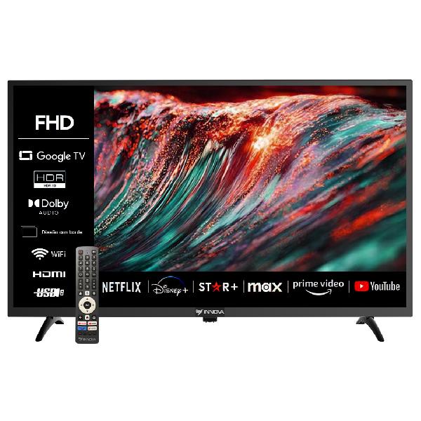 TELEVISOR LED HD 43" GOOGLE TV NEGRO/-INNOVA