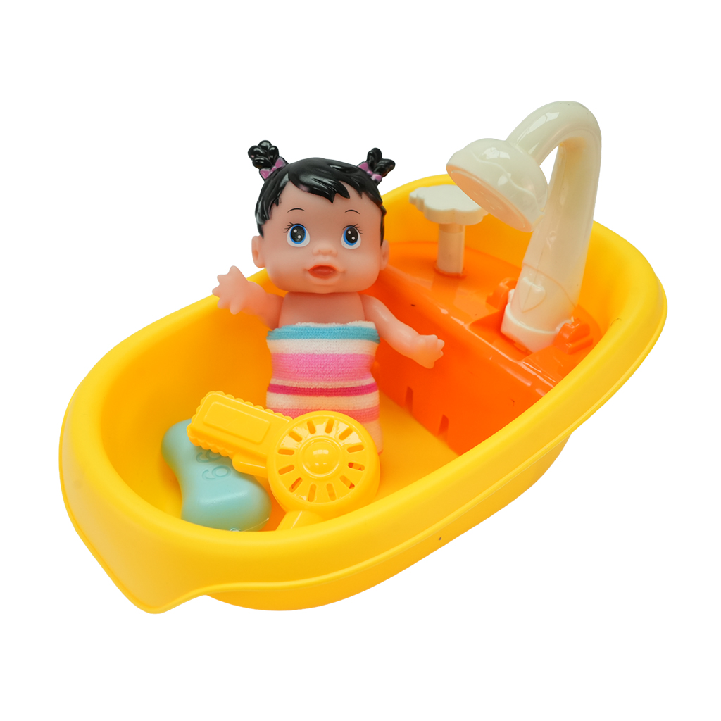 JUGUETE SET DE BAÑERA PARA BEBÉ NIÑA