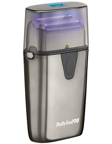 AFEITADORA LUZ UV 10000RPM DESINFECCION AUTOMATICA DE CUCHILLAS -BABYLISS