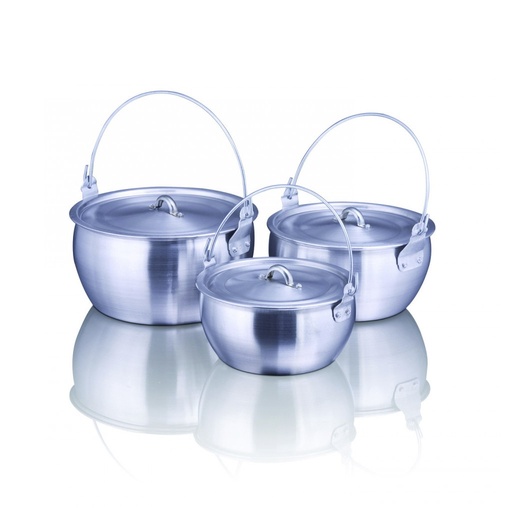 [32/40 OVALADA UMCO (4038)] JUEGOS DE OLLAS OVALADA ALUMINIO