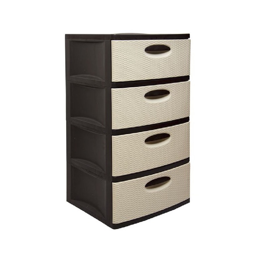 [CAJONERA NOVA 4P BEIGE] CAJONERA NOVA 4 PISOS BEIGE PICA