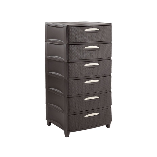 [CAJONERA SUPER NOVA 6P CAFE] CAJONERA SUPER NOVA 6 PISOS CAFÉ PICA