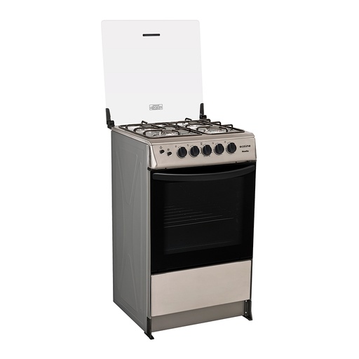 [NOELIA 21 C/T EC INOX] COCINA NOELIA 4 QUEMADORES INOX