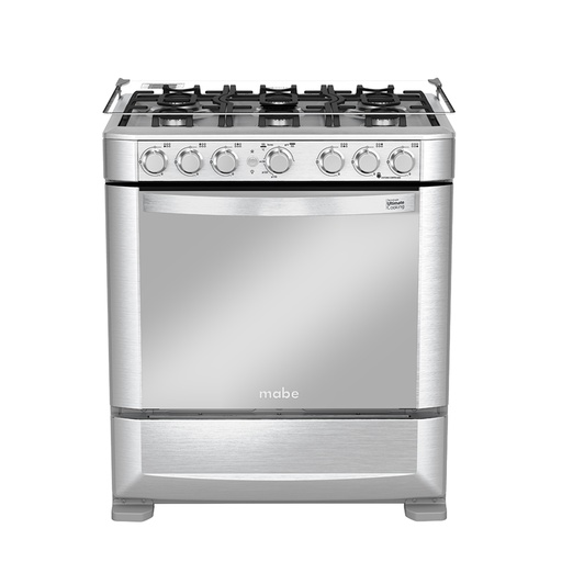 [EM7640FX1] COCINA A GAS 6Q ENC/ELEC C/T  55.6X76X94.5CM INOX - MABE