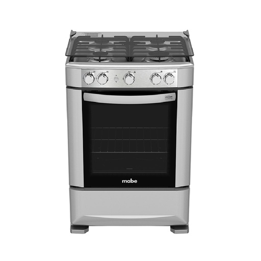 [EM6030SG0] COCINA A GAS 60CM 4 QUEMADORES SILVER SILVER MABE