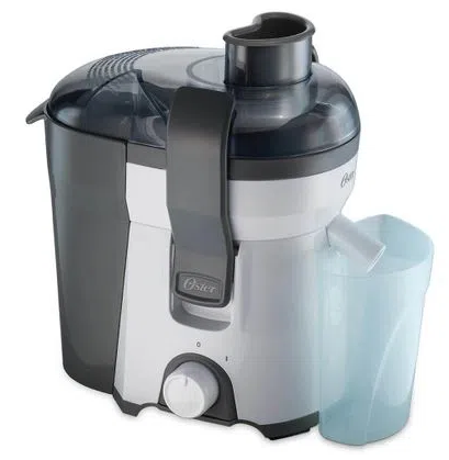 [FPSTJE316W-013] EXTRACTOR DE JUGO GRIS/BLANCO FILTRO DE ACERO INOXIDABLE. OSTER