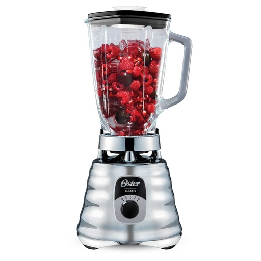[BLST4655-013] LICUADORA CLÁSICA OSTER 4655. CROMADA/CON PERILLA ERGONÓMICA/ 3 VELOCIDADES.