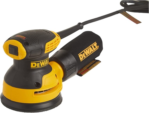 [DWE6421] LIJADORA DE PALMA ROTO ORBITAL DEWALT 275 WATTS 12000 OPM DWE6421