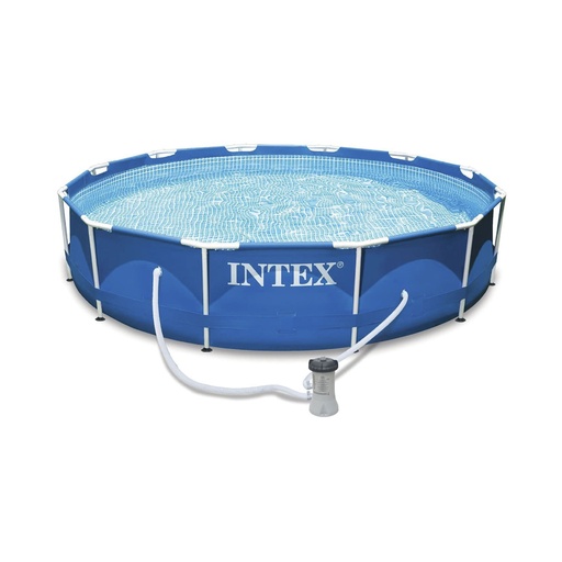[28211] PISCINA REDONDA METAL SET  - INTEX