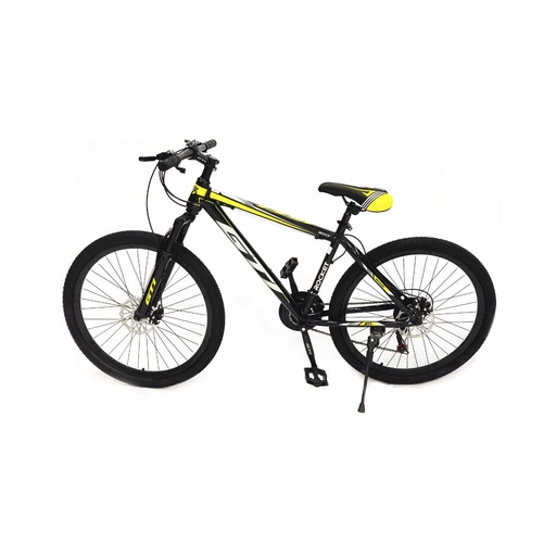 [GM88-3 ARO 26 NEGRO/FUCSIA] BICICLETA ROCKET ARO 26" NEGRO/ AMARILLO- ECUACYCLO