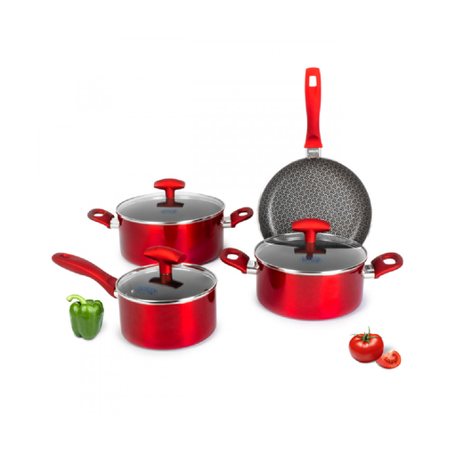 [7385] JUEGO DE OLLAS INDUCCIÓN 7 PZS LUXURY  UMCO