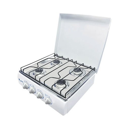 [CD51TBX0] COCINETA A GAS DUREX CON TAPA 4 QUEMADORES