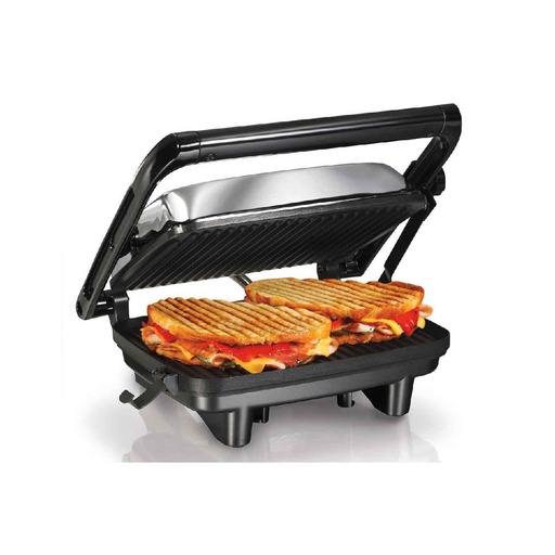 [25460G] SANDUCHERA 2 PANES PANINI GOURMET INOXIDABLE HAMILTON BEACH 25460Z