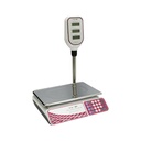 BALANZA DE MOSTRADOR MOSTR DIGITAL BRAZO 30KG - CAMRY