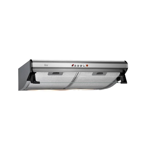 [C 610 NEGRA] CAMPANA CLASICA 141M3/H 3VL INOX - TEKA
