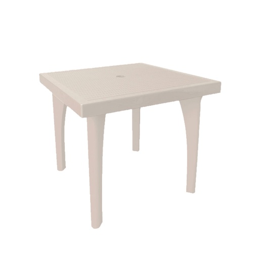 [MESA RATAN GLAMOUR BEIGE] MESA RATAN GLAMOUR CUADRADA BEIGE/-PICA