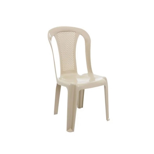 [SILLA PORTUGAL BEIGE] SILLA PLÁSTICA PORTUGAL S/B BEIGE - PICA