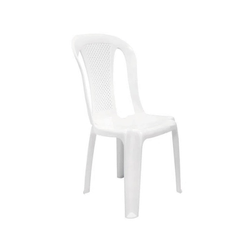 [SILLA PORTUGAL BLANCA] SILLA PLÁSTICA PORTUGAL S/B BLANCO - PICA