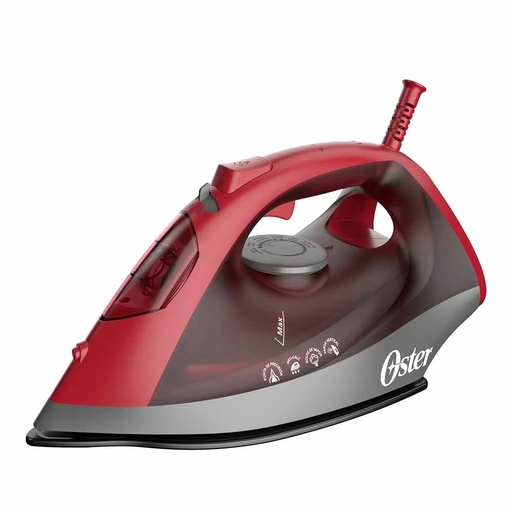 [GCSTBS6051-013] PLANCHA A VAPOR 1250W CERAMICA ROJO/-OSTER