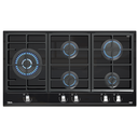ENCIMERA EMPOTR A/GAS CRISTAL 5Q 90CM NEGRO GZC 95320 XBB - TEKA