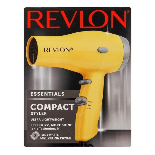 [RVDR5260] SECADORA DE CABELLO 3/4PLG AMARILLO - REVLON