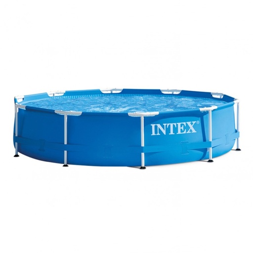 [28200NP] PISCINA REDONDA 10FTX30 3.05MX0.76CM ROJO/-INTEX