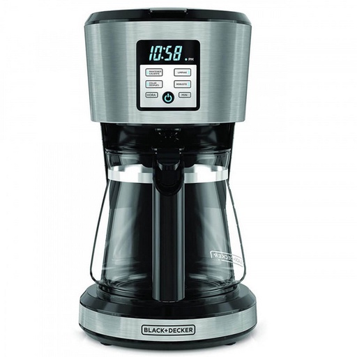 [CM1331S-LA] CAFETERA PROGRAMABLE 12TZ NEGRO/-BLACK DECKER